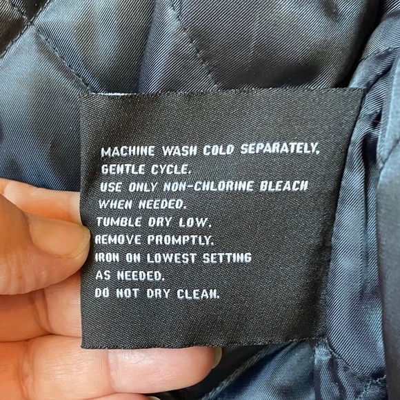 NEW WOT - Men’s London Fog Jacket Thick Fleece Lined Corduroy Trimmed Size Large - Picture 7 of 12